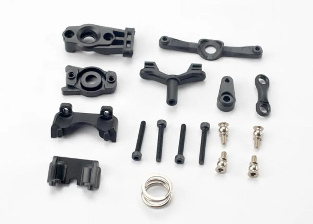 Traxxas Upper/Lower Steering Arms, Links, Shock Mounts, 7043