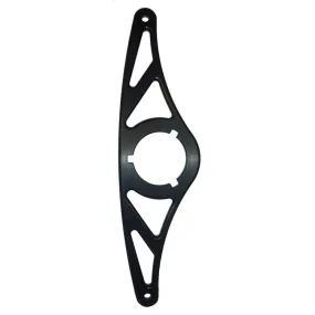 Triple X Steering Mount Half Box - Black