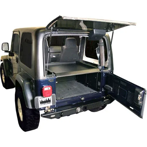 Tuffy Security Deck Enclosure - Black - Jeep TJ