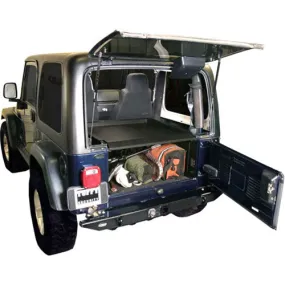 Tuffy Security Deck Enclosure - Black - Jeep TJ