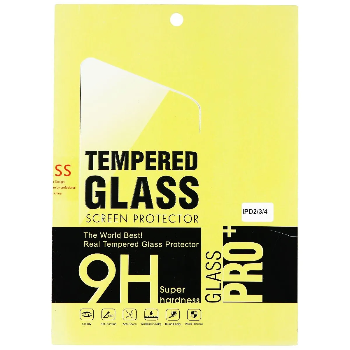 Unbranded Tempered Glass Screen Protector for iPad 2/3/4 - Clear