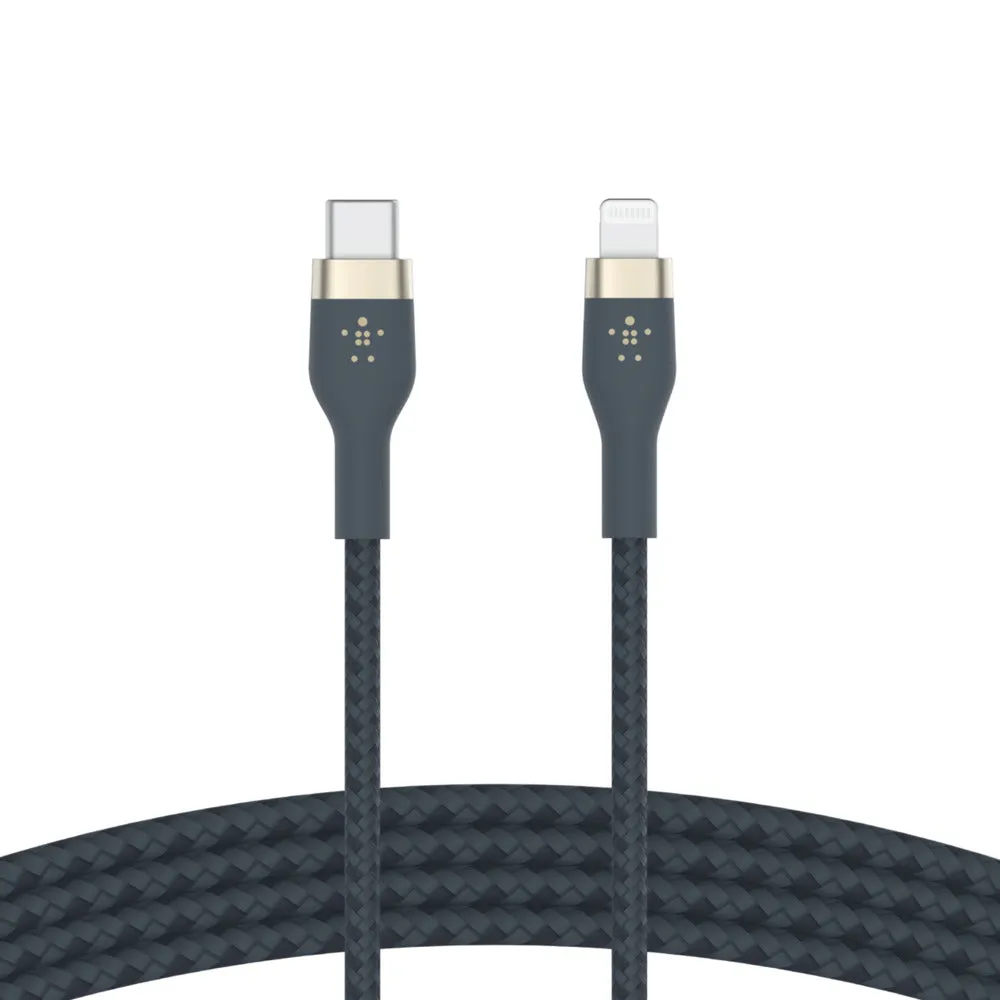 Usb-C To Ltgbraided Silicon 1M Blue