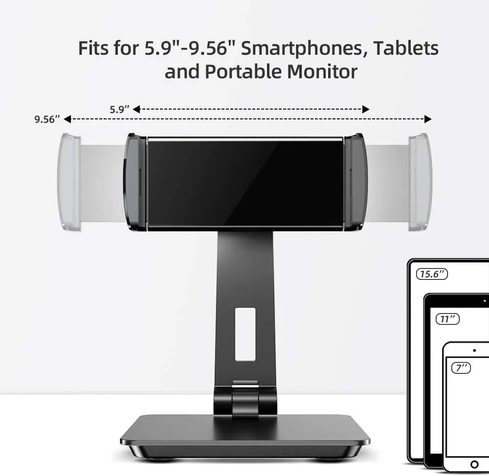 UStand - 5.9"-9.56" Adjustable Portable Monitor Stand Mount