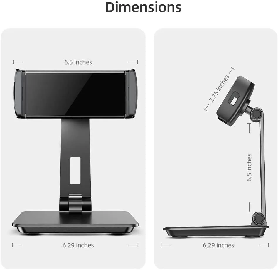 UStand - 5.9"-9.56" Adjustable Portable Monitor Stand Mount