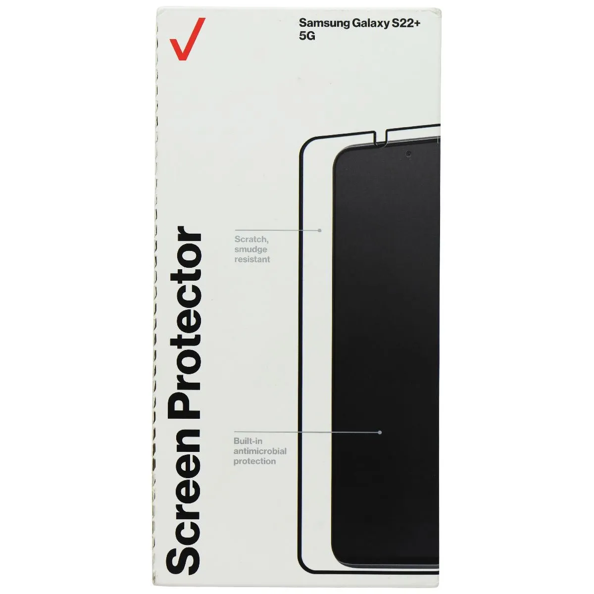 Verizon Tempered Glass Screen Protector for Samsung Galaxy S22  5G - Clear