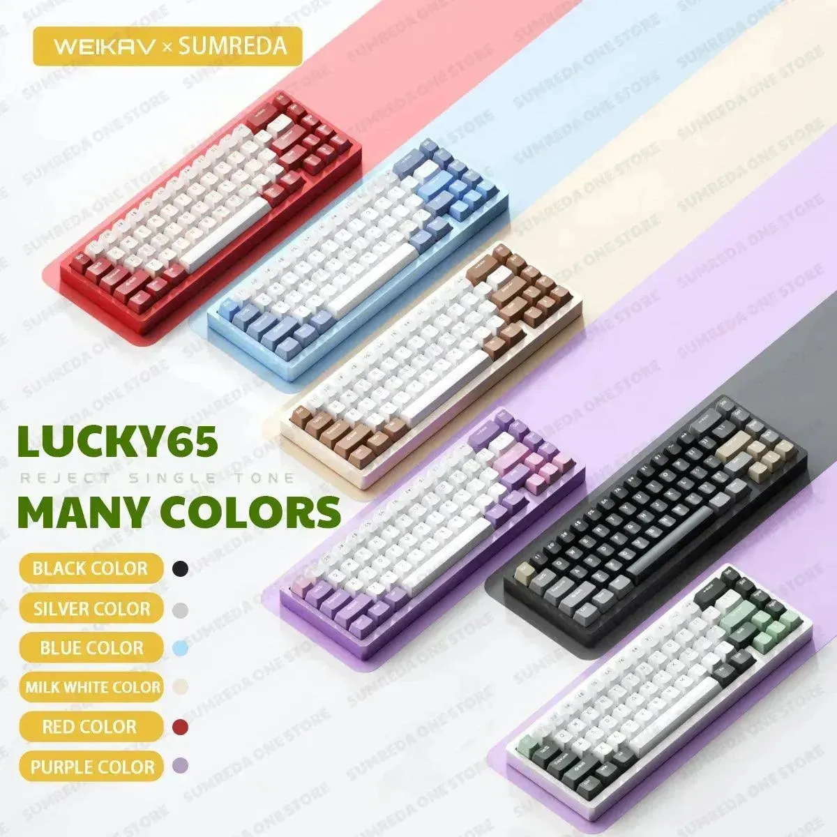 Weikav Lucky Sugar65 V2.0 Keyboard