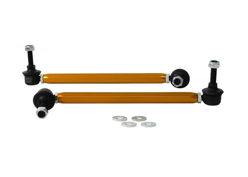 Whiteline Sway Bar End Link Kit Mazda Protegé/ Astina (1998-2004) [270-295mm/ 10mm Ball Stud] Front - KLC163