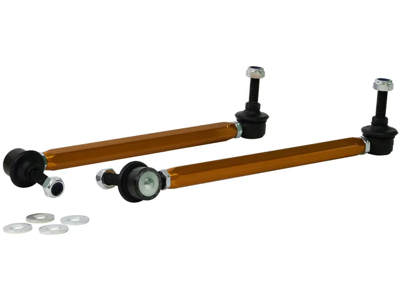 Whiteline Sway Bar End Link Kit Mazda Protegé/ Astina (1998-2004) [270-295mm/ 10mm Ball Stud] Front - KLC163