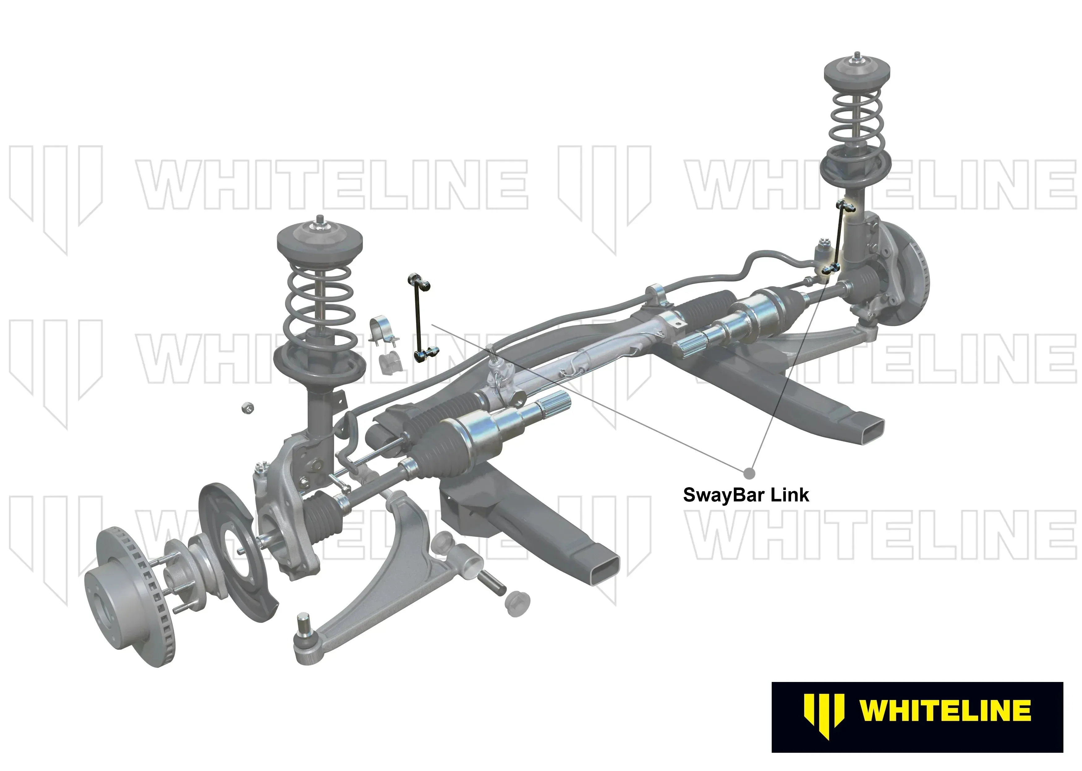 Whiteline Sway Bar End Link Kit Mitsubishi 380 DB (2005-2008) [290-315mm/ 10mm Ball Stud] Front - KLC140-295