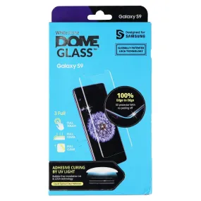 Whitestone Dome Glass Screen Protector for Samsung Galaxy S9