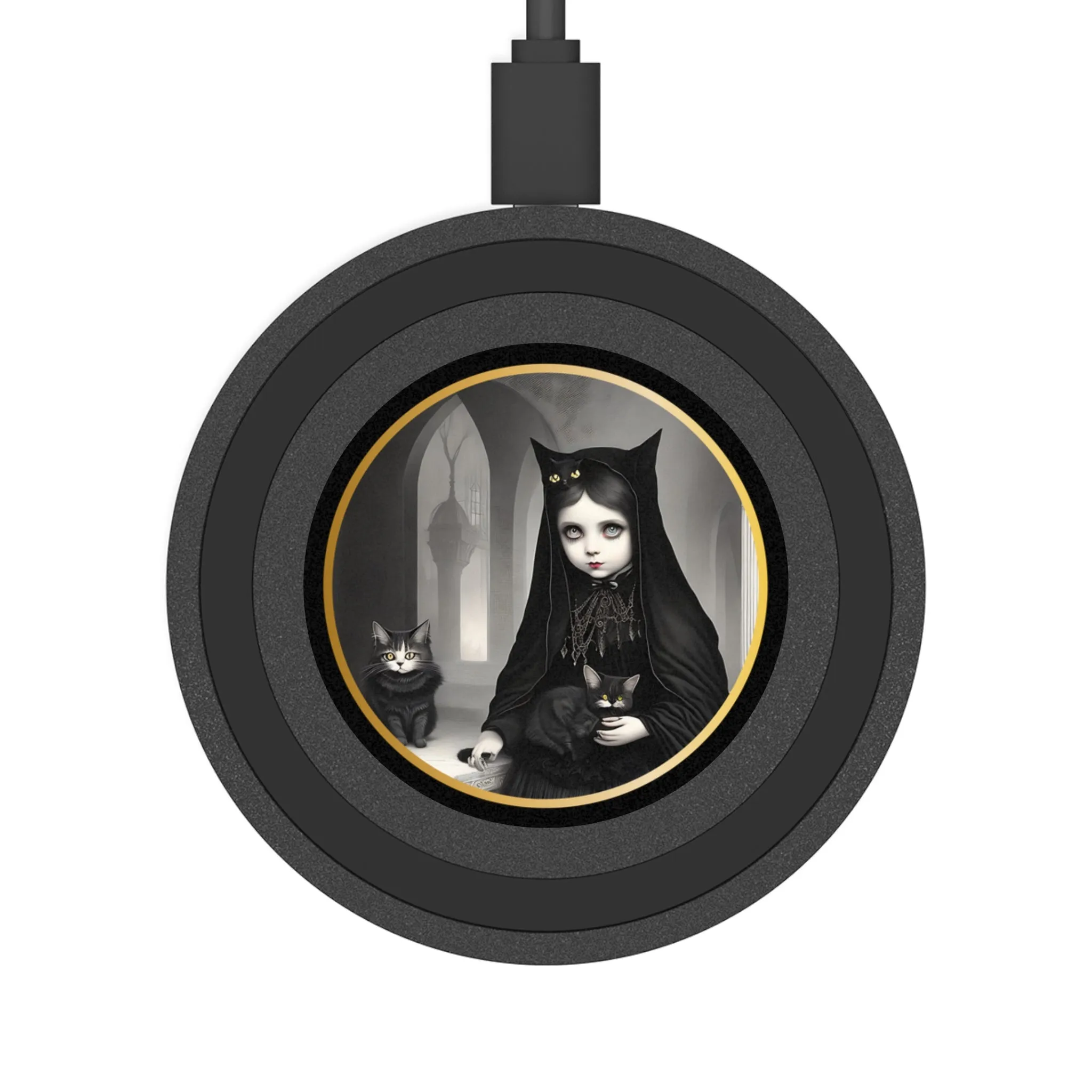 Wilde Family Portrait Quake Wireless Charging Pad