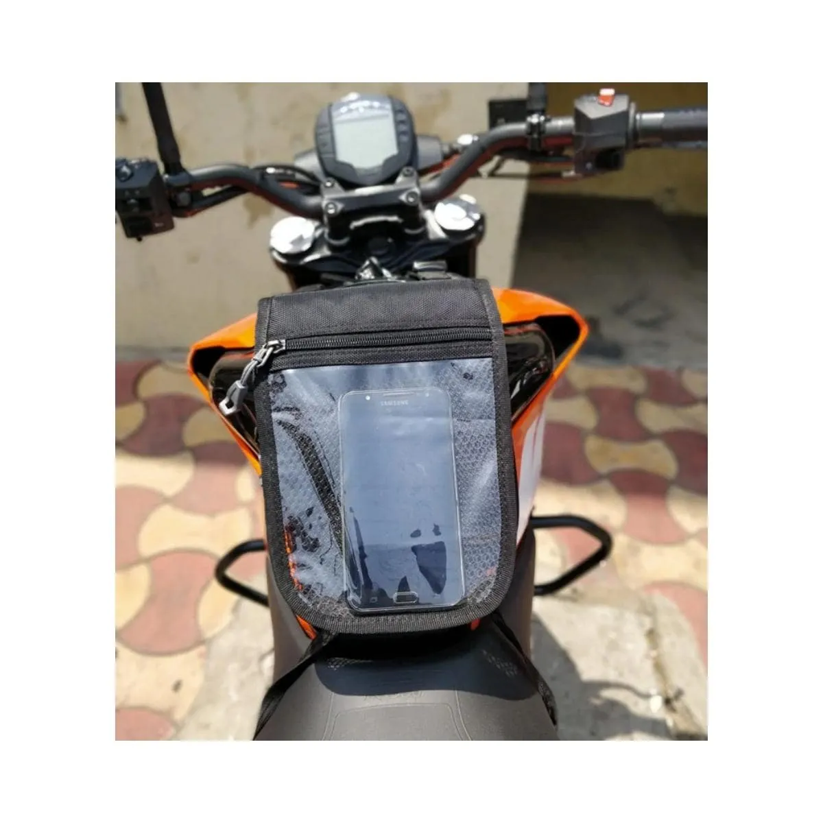 Wolverine Tank Pouch with Rain Cover - Black