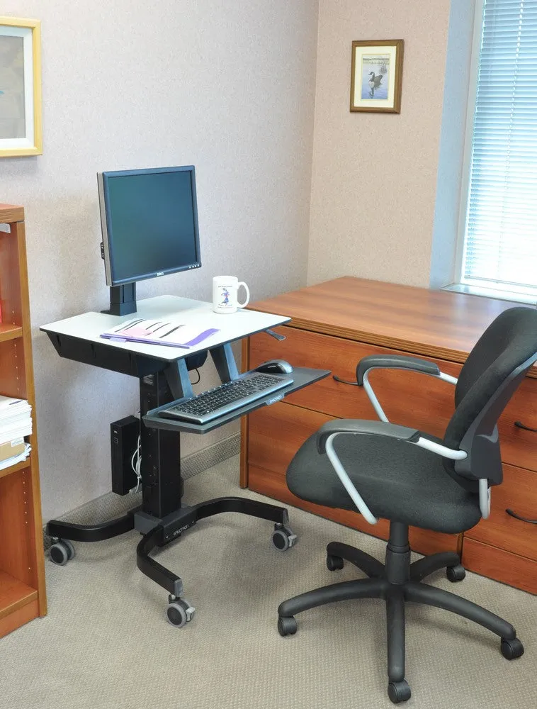 WorkFit-C Single HD Sit-Stand Workstation