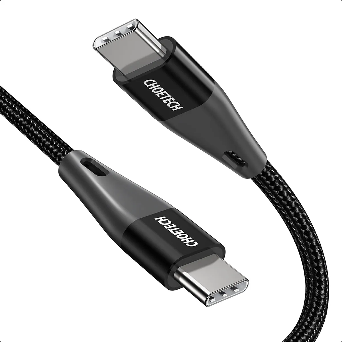 XCC-1003/1004 USB-C to USB-C Cable, CHOETECH 60W USB Type C Braided Fast Charging Cable (20V 3A 4ft/6.6ft)