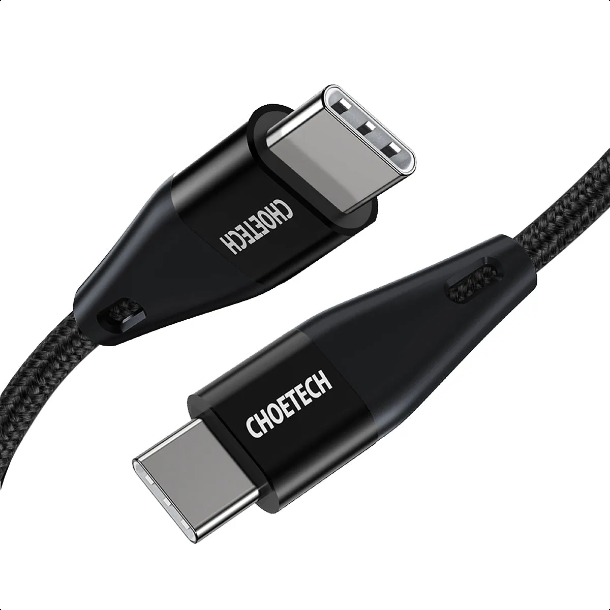 XCC-1003/1004 USB-C to USB-C Cable, CHOETECH 60W USB Type C Braided Fast Charging Cable (20V 3A 4ft/6.6ft)