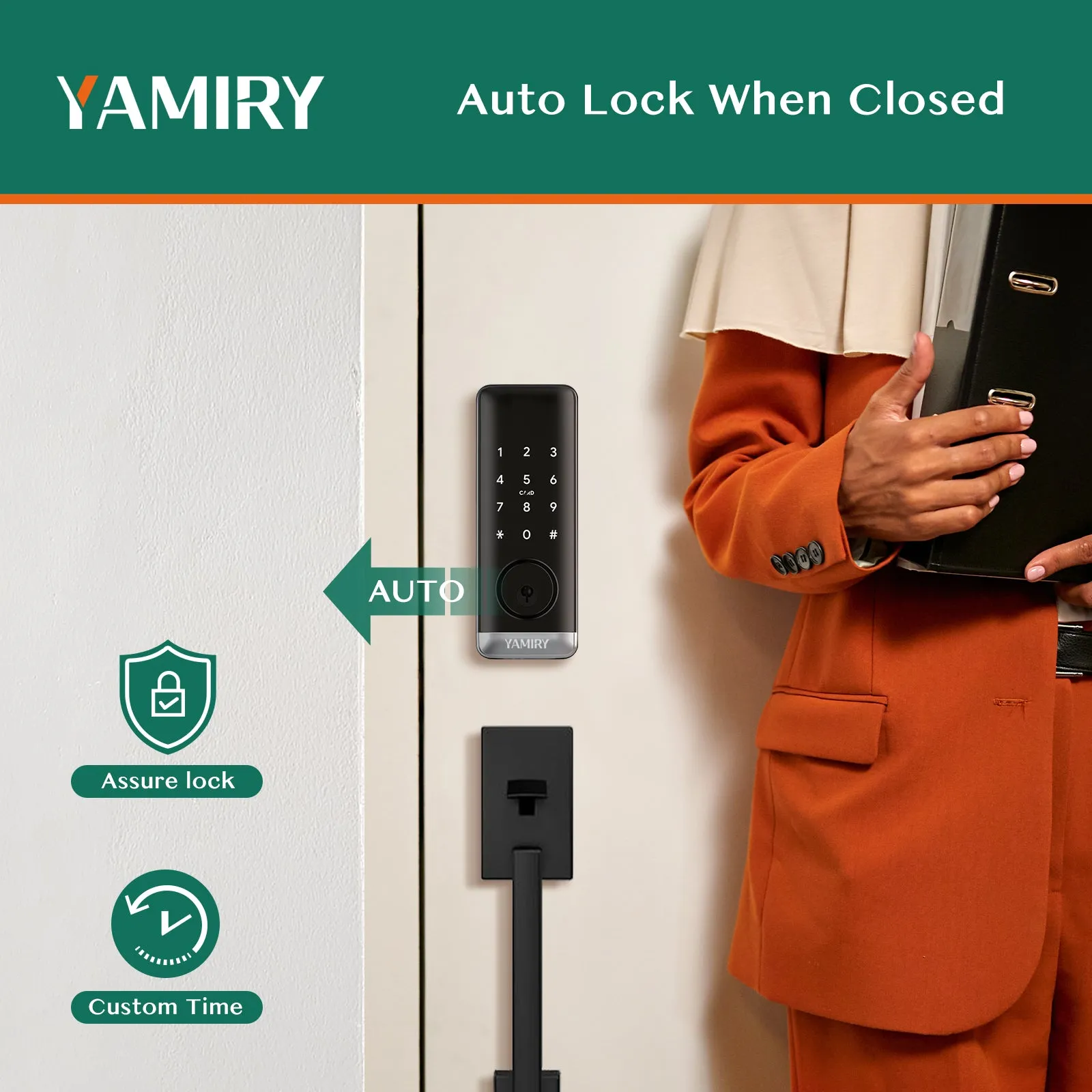 Yamiry Smart Deadbolt Lock T1A